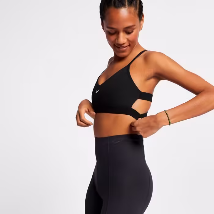 Топ Nike INDY RIB BRA Черный M - 3