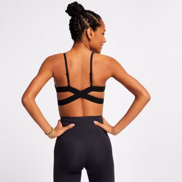 Топ Nike INDY RIB BRA Черный M - 4