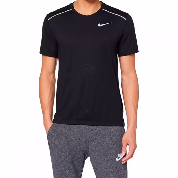 Футболка Nike M NK BRTHE RISE 365 SS Черный 2XL - 3