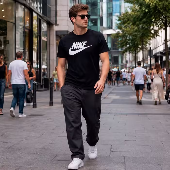 Tricou Nike M NSW TEE ICON FUTURA Negru M - 7
