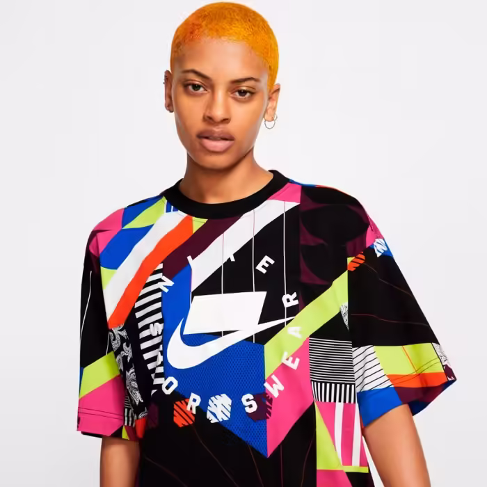 Tricou Nike W NSW NSP TOP SS AOP - 4