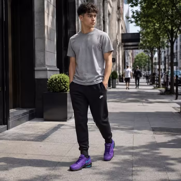 Pantaloni Nike M NSW CLUB JGGR FT Negru M - 7