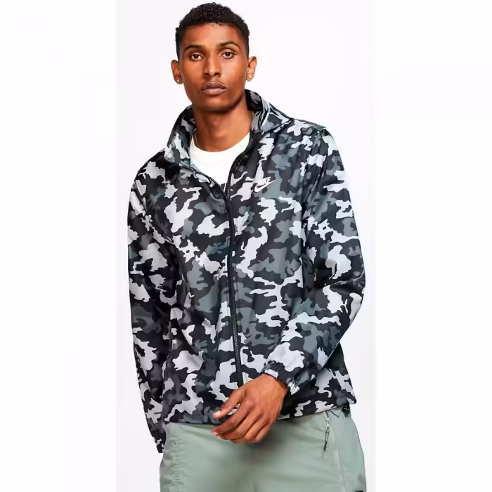 Scurta Nike CE JKT HD WNDBRKR CAMO Negru L - 3