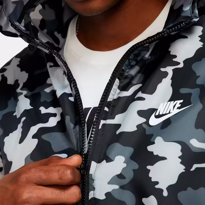 Scurta Nike CE JKT HD WNDBRKR CAMO Negru L - 5