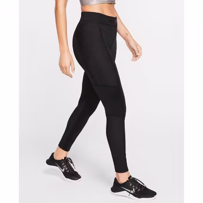 Panta-colanti Nike W NP WARM HOLLYWOOD TIGHT Negru XS - 4