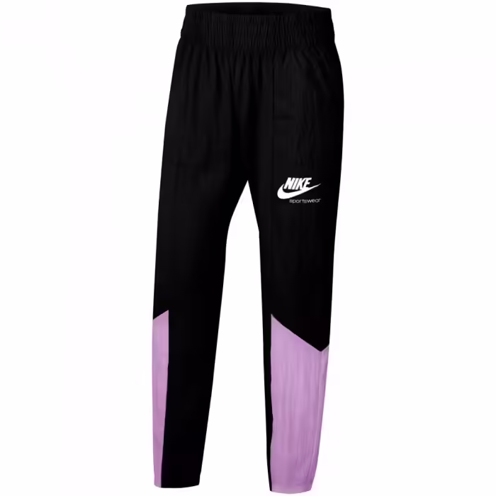 Pantaloni Nike G NSW HERITAGE WOVEN PANT Negru L