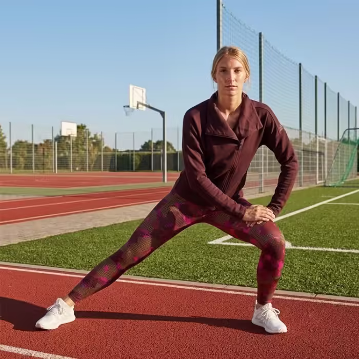 Легинсы Adidas BT HR Def AI Бордовый XS - 2