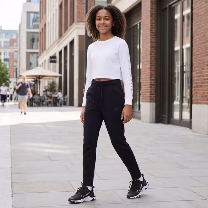 Брюки Nike G NSW TCH FLC PANT Черный XS - 8
