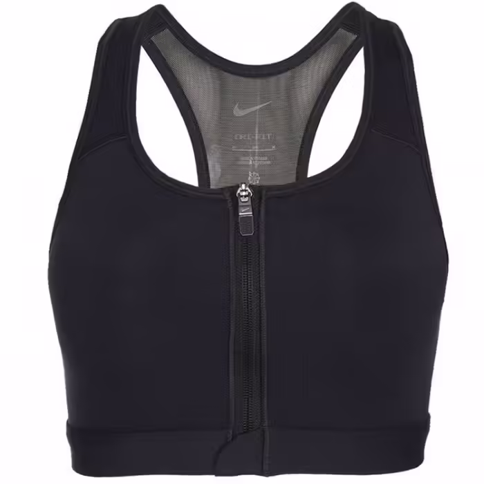 Спортивное бра Nike W NK DF SWSH ZIP FRONT BRA