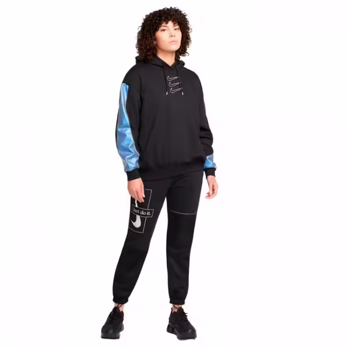 Толстовка Nike W NSW FLC GX HOODIE OPAL - 2