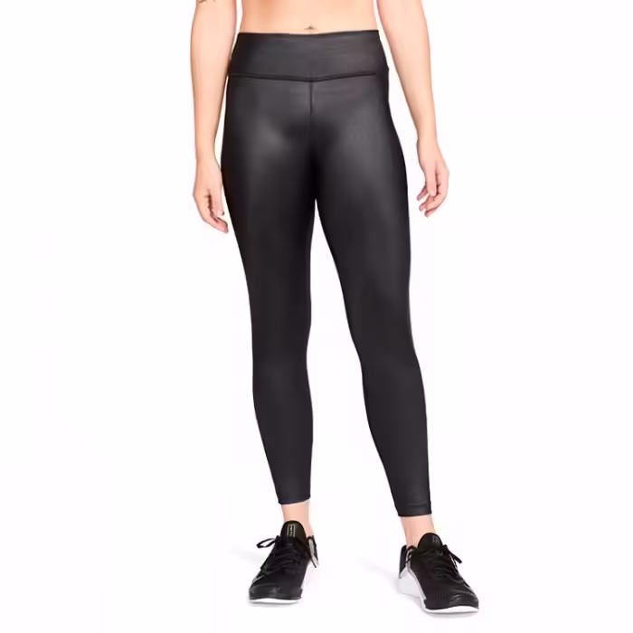 Легинсы Nike W NK ONE DF MV SHNE MR TGT