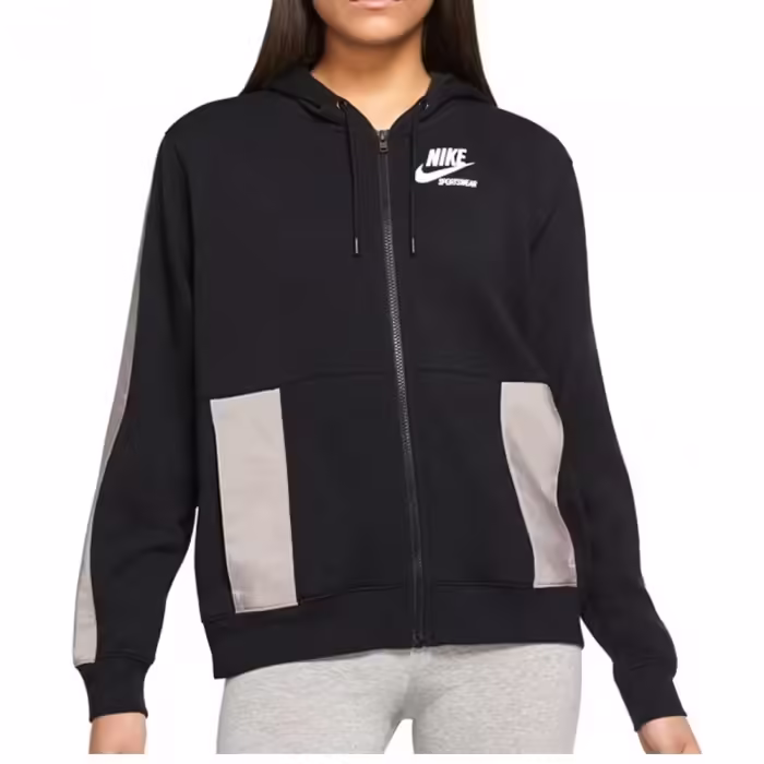 Толстовка Nike W NSW FLC FZ HOODIE HTG