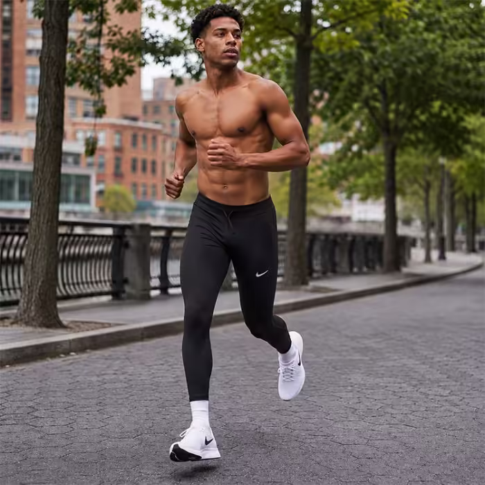 Легинсы Nike M NK SF PHENOM ELITE TIGHT Черный M - 3