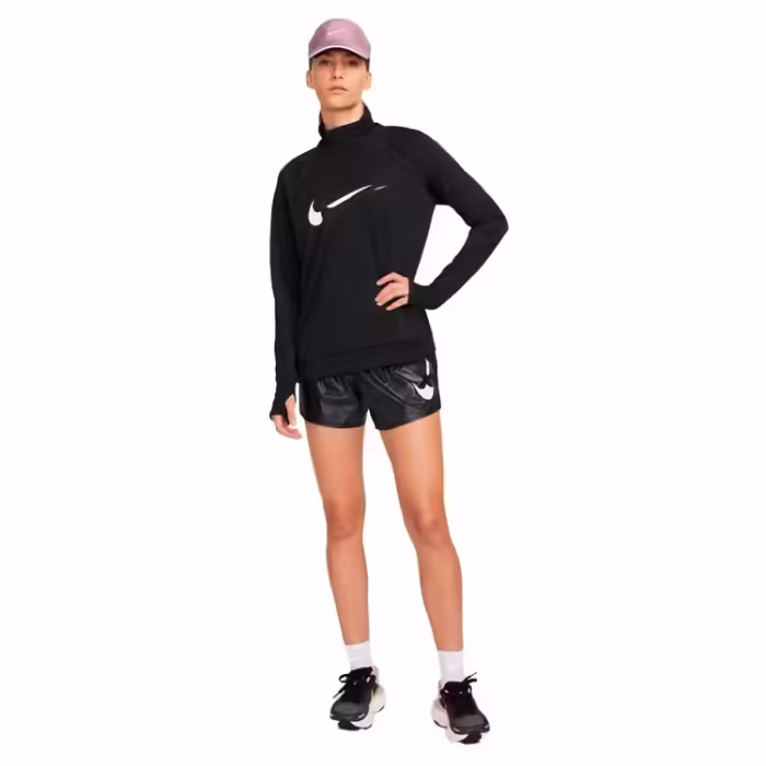 Hanorac Nike W NK DF SWSH RUN HZ MDLAYR Negru M - 7