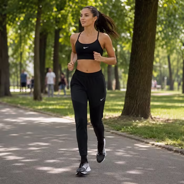 Pantaloni Nike W NK DF ESSENTIAL PANT Negru XS - 7