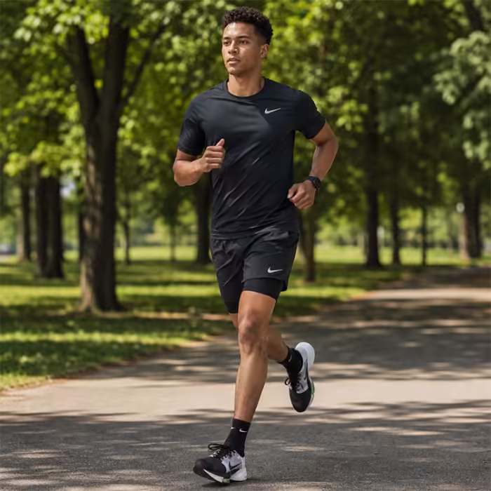 Sorti Nike M NK DF STRIDE SHRT HYBRID Negru S - 8