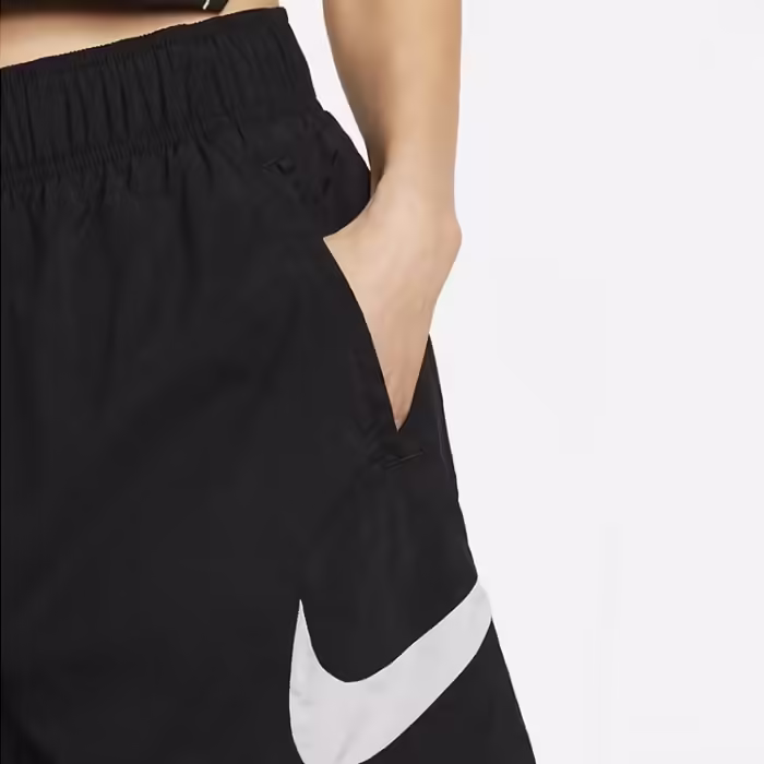 Шорты Nike W NSW ESSNTL WVN HR SHORT HBR Черный XS - 5