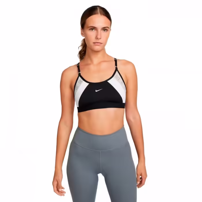 Bra sportive Nike W NK DF INDY LOGO BRA 6MO