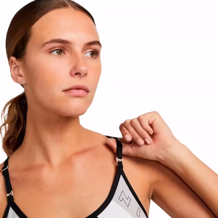 Bra sportive Nike W NK DF INDY LOGO BRA 6MO - 4