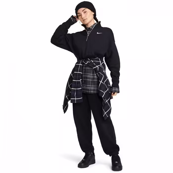 Hanorac Nike W NSW STYLE FLC CROP QZ - 5