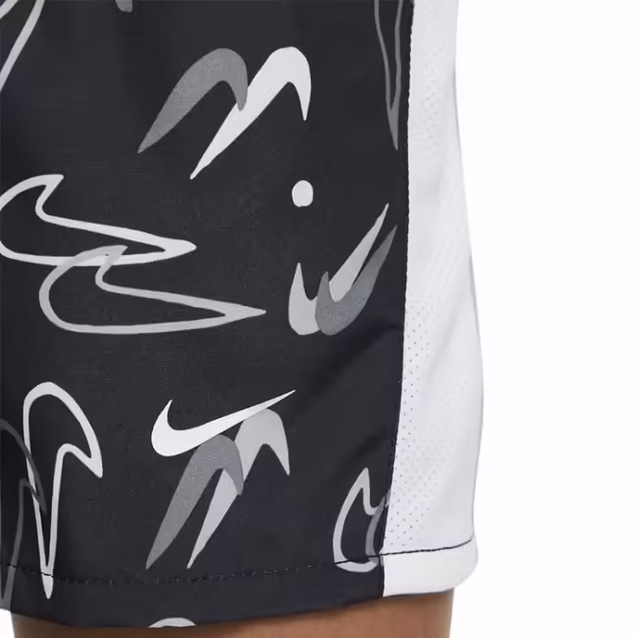 Sorti Nike G NK DF 10K2 SHORT PRINT Negru-alb XS - 6