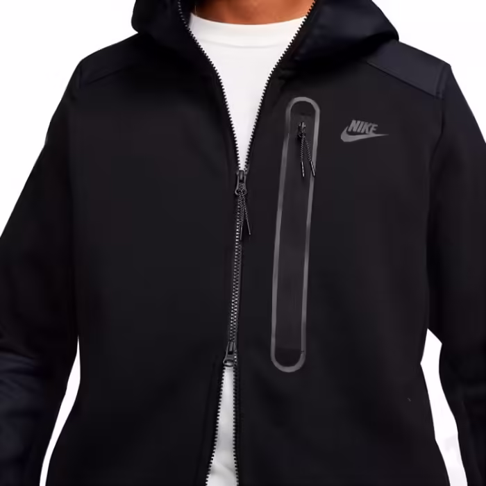 Толстовка Nike M NK TCH FLC OVERLAY FZ - 7