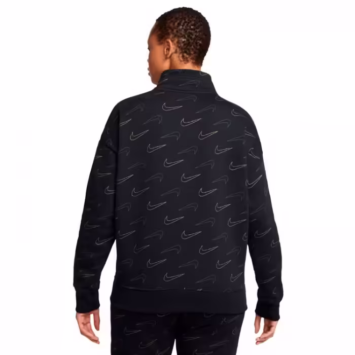 Толстовка Nike W NSW FLC TREND QZ AOP - 3