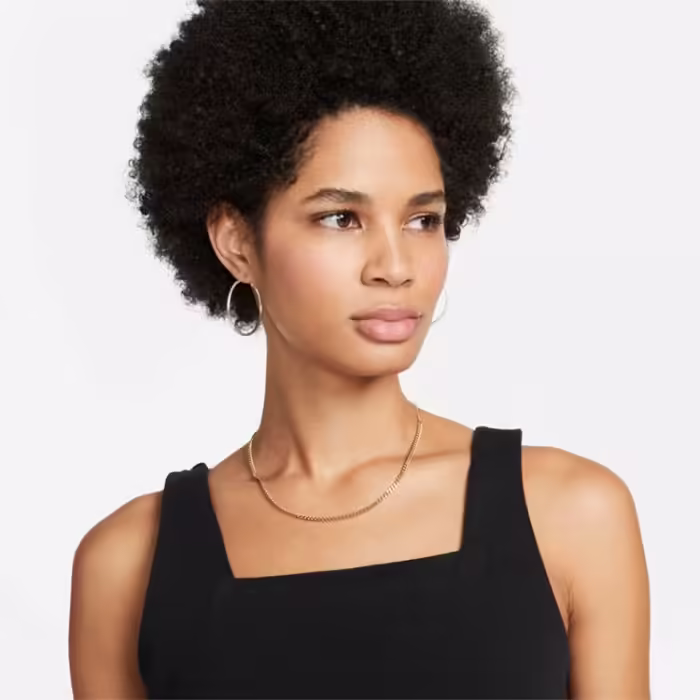 Майка Nike W NSW JRSY CAMI TANK Черный M - 4