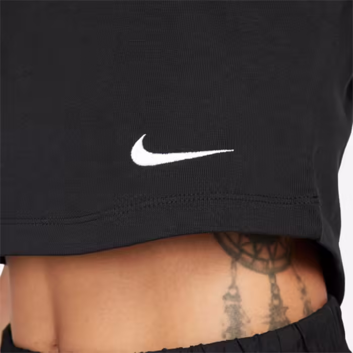 Майка Nike W NSW JRSY CAMI TANK Черный M - 5