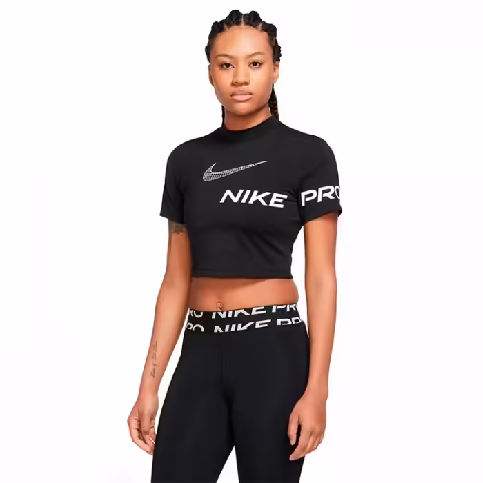 Tricou Nike W NP DF GRX SS CROP TOP - 2