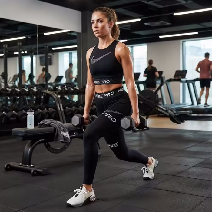 Легинсы Nike W NP DF MR GRX TGHT Черный S - 8