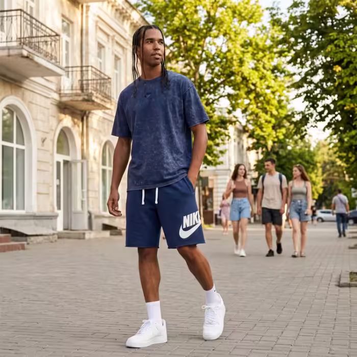 Шорты Nike M NK CLUB ALUMNI HBR FT SHORT - 8