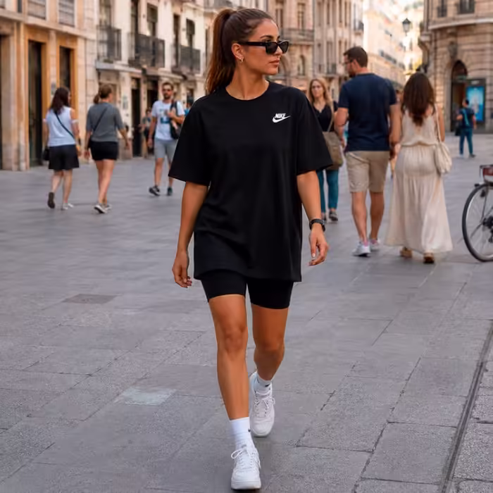 Tricou Nike WMNS NSW TEE CLUB Negru S - 7