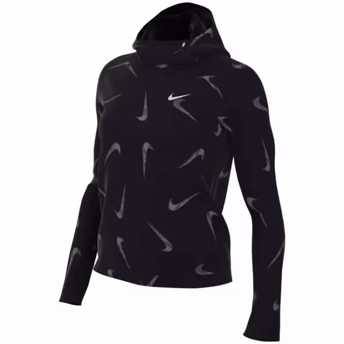 Толстовка Nike W NK DF SWSH PRNT PACER HOODED - 2