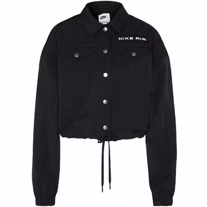 Scurta Nike W NSW AIR WVN MOD CROP JKT