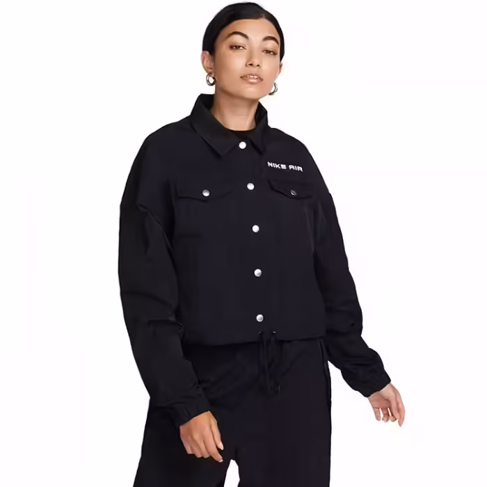 Scurta Nike W NSW AIR WVN MOD CROP JKT - 4