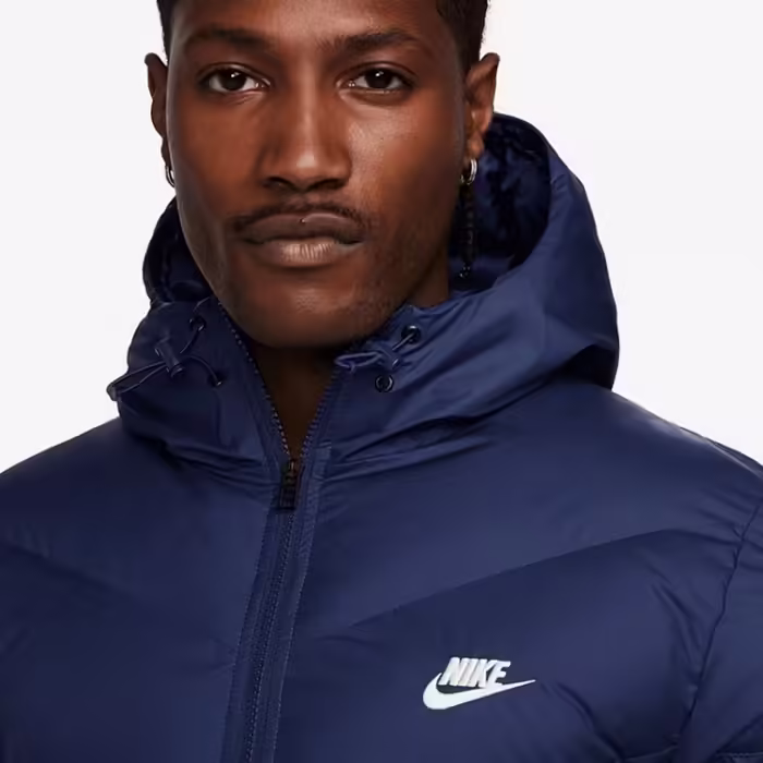 Куртка Nike M NK SF WR PL-FLD HD PARKA Синий 2XL - 5