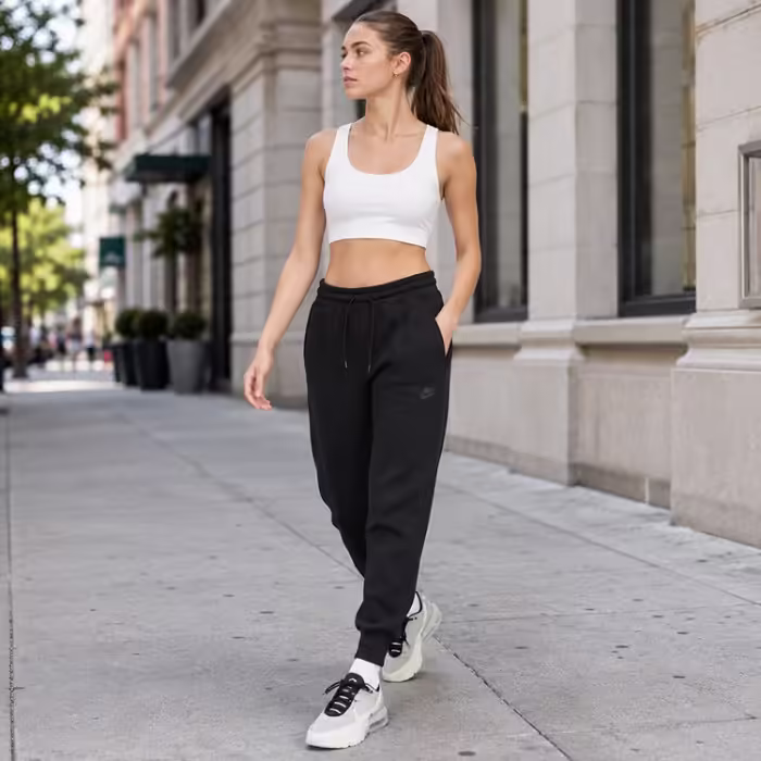 Брюки Nike W NSW TCH FLC MR JGGR - 8