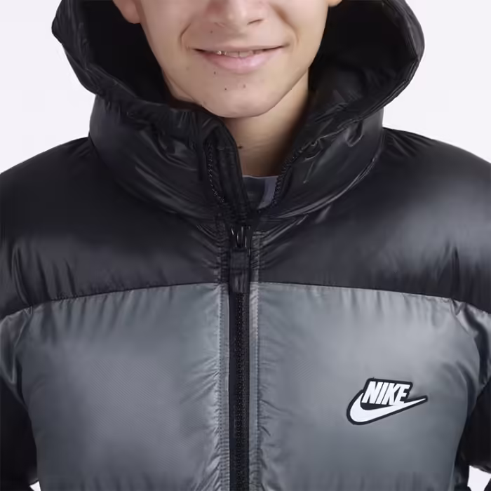 Куртка Nike K NSW TF RPL HGH SYNFL JKT ULT Черный/Серый L - 6
