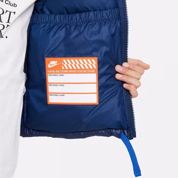 Scurta Nike K NSW TF RPL HGH SYNFL JKT ULT Albastru XS - 8