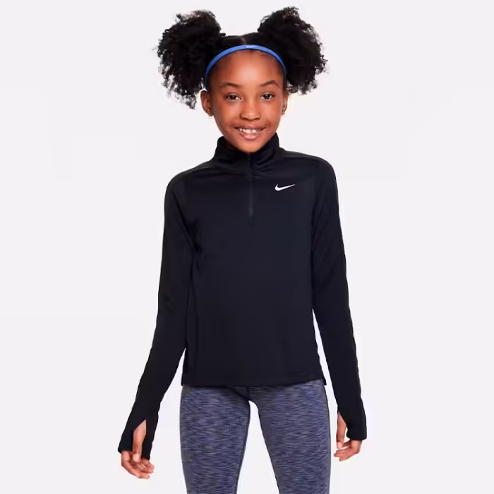Лонгслив Nike DRI-FIT HALF ZIP Черный L