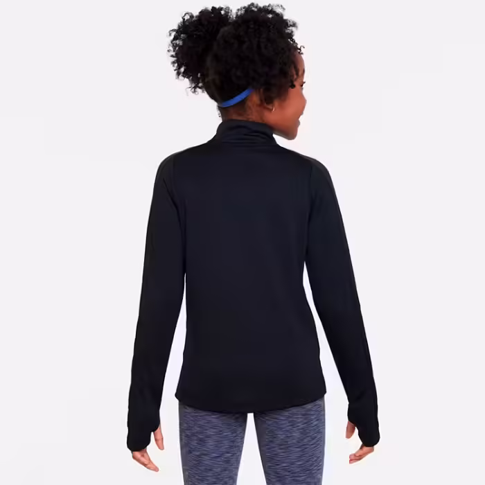 Лонгслив Nike DRI-FIT HALF ZIP Черный L - 2