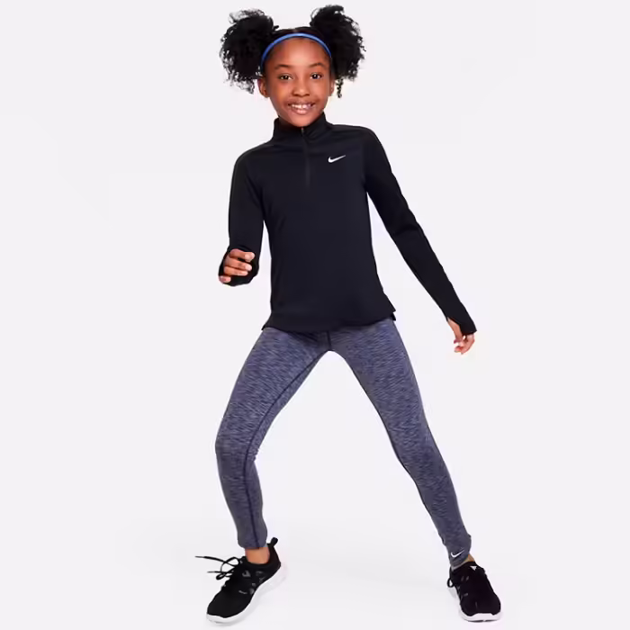 Лонгслив Nike DRI-FIT HALF ZIP Черный L - 3