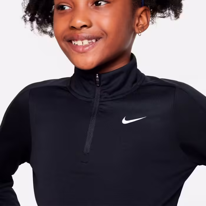 Лонгслив Nike DRI-FIT HALF ZIP Черный L - 4