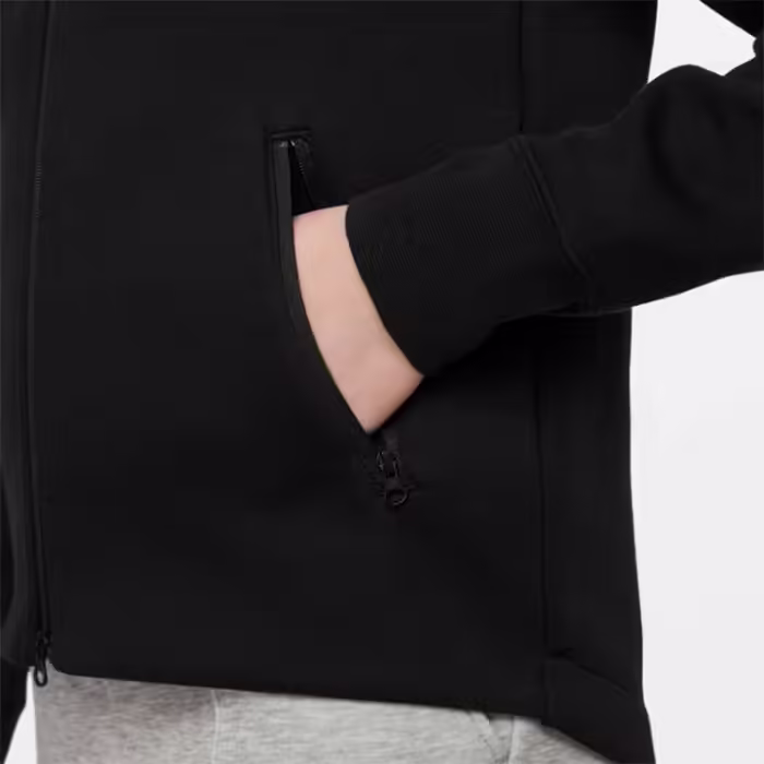 Толстовка Nike G NSW TCH FLC HD FZ LS Черный XL - 5