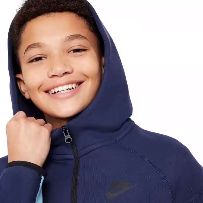 Толстовка Nike B NSW TECH FLC FZ - 4