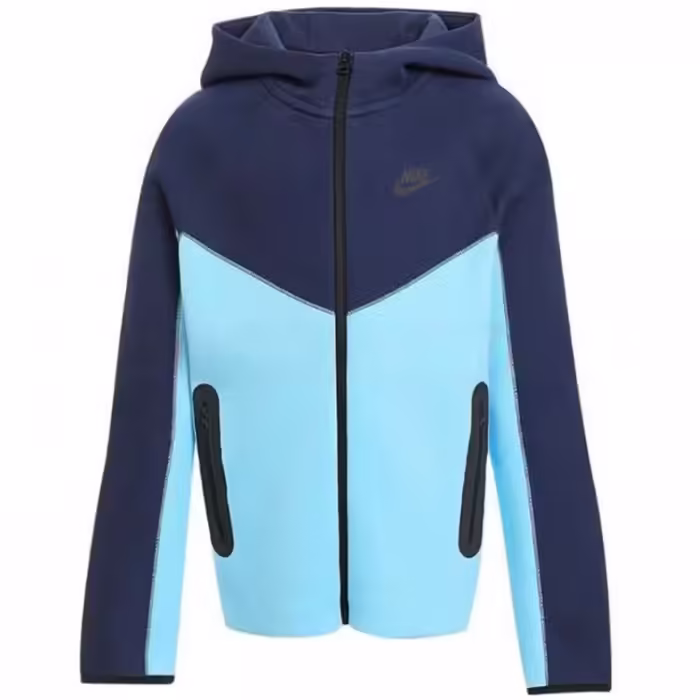 Толстовка Nike B NSW TECH FLC FZ Синий/Голубой L - 6