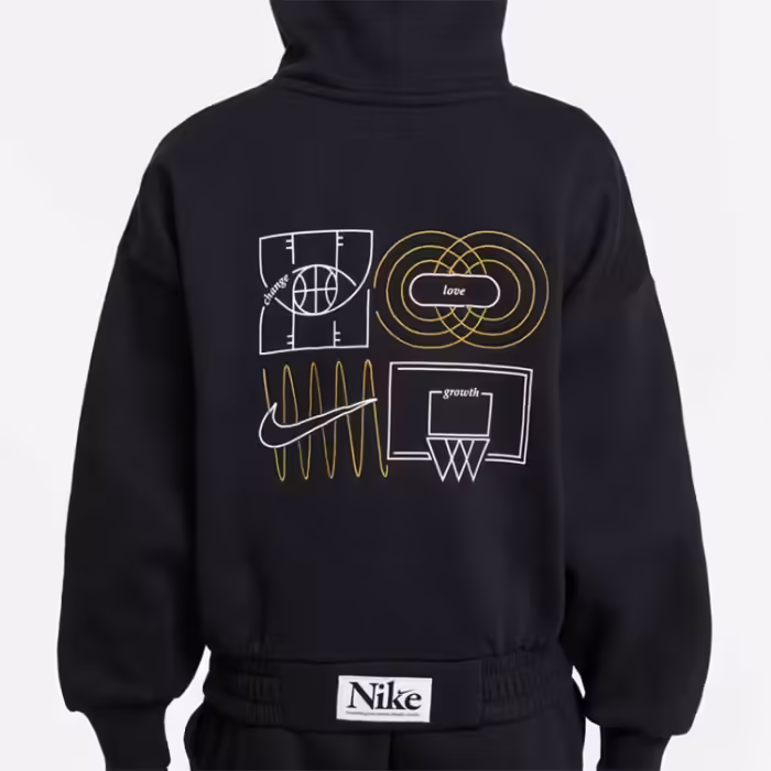 Hanorac Nike K NK C.O.B. PO HOODIE Negru M - 5