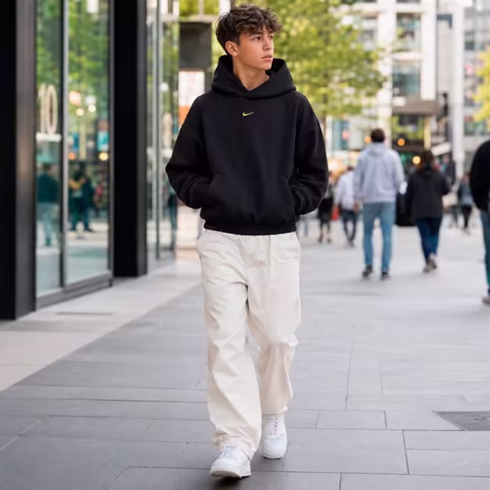 Hanorac Nike K NK C.O.B. PO HOODIE Negru M - 7