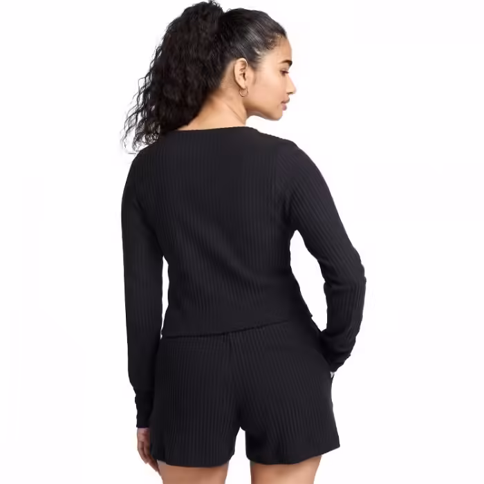 Hanorac Nike W NSW NK CHLL KNT RIB FZ CRDGN - 3